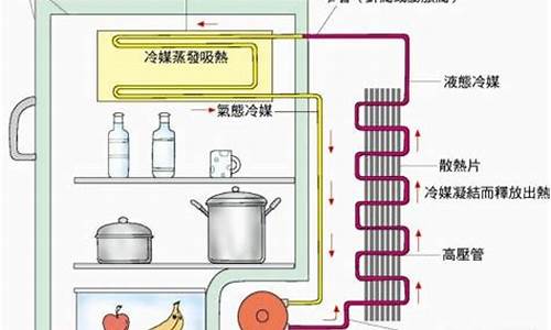 电冰箱的制成原理_电冰箱的工作原理利用一种制冷剂